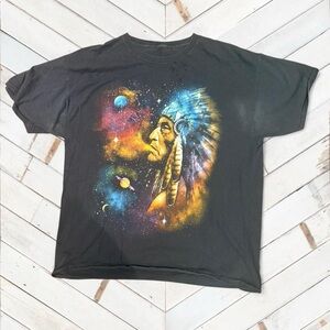 Men's Black Graphic Tee